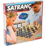 paraply ONY-396 Ahşap Satranç -Onyıl Kız Erkek Çocuk Oyuncak Eğitici Oyuncaklar - Çok Renkli
