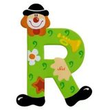 Paraply Palyanço Ahşap Harf R Kız Erkek Çocuk Oyuncak Eğitici Oyuncaklar