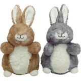 paraply PB31548-23 Peluş Tavşan 23CM -1ADET Stokta Olan Gönderilir Kız Erkek Çocuk Oyuncak Eğitici Oyuncakla - Çok Renkli