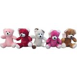 paraply Peluş Ayıcık 25CM -1ADET Stokta Olan Gönderilir Kız Erkek Çocuk Oyuncak Eğitici Oyuncaklar - Çok Renkli