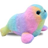 paraply Peluş Fok 30CM Renkli 62855 Kız Erkek Çocuk Oyuncak Eğitici Oyuncaklar - Çok Renkli