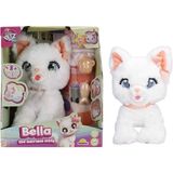 paraply Peluş Sevimli Kedicik Bella Hareket/ses Kız Erkek Çocuk Oyuncak Eğitici Oyuncaklar - Çok Renkli
