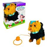 Paraply Pft-B267 Peluş Tasmalı Yürüyen Köpek Mavi -Vrd Kız Erkek Çocuk Oyuncak Eğitici Oyuncaklar