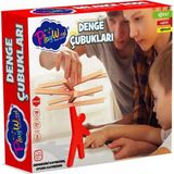 paraply Playwood Ahşap Denge Çubukları Kız Erkek Çocuk Oyuncak Eğitici Oyuncaklar - Çok Renkli
