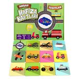 Paraply Playwood Ahşap Hafıza Kartları Taşıtlar Kız Erkek Çocuk Oyuncak Eğitici Oyuncaklar
