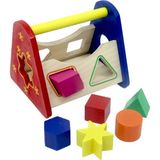 paraply Playwood Eğitici Ahşap Bultak Kız Erkek Çocuk Oyuncak Eğitici Oyuncaklar - Çok Renkli