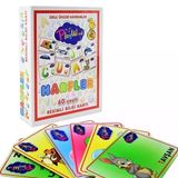 Paraply Playwood Eğitici Resimli Bilgi Kartı Harfler Kız Erkek Çocuk Oyuncak Eğitici Oyuncaklar