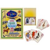 Paraply Playwood Gör-Tanı-Öğren Eğitici Resimli Bilgi Kartları Kız Erkek Çocuk Oyuncak Eğitici Oyuncaklar