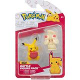 paraply Pok PKW2483 Pokemon Battle 2li Figür Noel Seri Asorti Kız Erkek Çocuk Oyuncak Eğitici Oyuncaklar - Çok Renkli