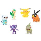 Paraply Pokemon Battle 6'Lı Figür Seti Kız Erkek Çocuk Oyuncak Eğitici Oyuncaklar
