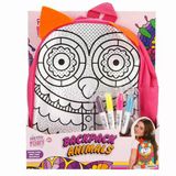 Paraply Pretty Pinky Boyanabilir Desenli Baykuş Sırt Çantası Kız Erkek Çocuk Oyuncak Eğitici Oyuncaklar