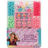 paraply Pretty Pinky Renkli Boncuklar Seti Kız Erkek Çocuk Oyuncak Eğitici Oyuncaklar - Çok Renkli