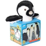 paraply Prm 15809 Prime 3D Penguen Peluş ve Selfie 48 Parça Puzzle Kız Erkek Çocuk Oyuncak Eğitici Oyuncakla - Çok Renkli