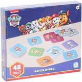 paraply PW7933 Paw Patrol Hafıza Oyunu Kız Erkek Çocuk Oyuncak Eğitici Oyuncaklar - Çok Renkli
