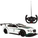 paraply Rastar 1:14 Bentley Continental Gt3 Uzaktan Kumandalı Araba Kız Erkek Çocuk Oyuncak Eğitici Oyuncakl - Çok Renkli