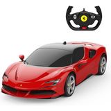 paraply Rastar 1:14 Ferrari SF90 Stradale Kumandalı Araba Kız Erkek Çocuk Oyuncak Eğitici Oyuncaklar - Çok Renkli