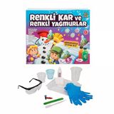 Paraply Renkli Kar Ve Renkli Yağmurlar Bilim Seti Kız Erkek Çocuk Oyuncak Eğitici Oyuncaklar