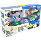 paraply Robocar Poli Gogo City Series Oyun Seti Kız Erkek Çocuk Oyuncak Eğitici Oyuncaklar - Çok Renkli