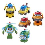 Paraply Robocar Poli Quick Transforming Mini Rescue Deluxe Kız Erkek Çocuk Oyuncak Eğitici Oyuncaklar
