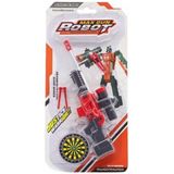 paraply Robota Dönüşen Kırmızı Silah Kız Erkek Çocuk Oyuncak Eğitici Oyuncaklar - Çok Renkli