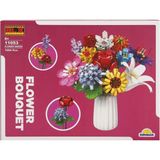 paraply S00004699 Flower Set Renkli ve Çeşitli Çiçek Buket Kız Erkek Çocuk Oyuncak Eğitici Oyuncaklar - Çok Renkli