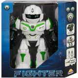 paraply Sesli ve Işıklı Robot Fighter 22CM Kız Erkek Çocuk Oyuncak Eğitici Oyuncaklar - Çok Renkli