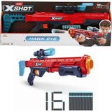 paraply Shot Silah Atan Excel Hawk Eye 16 Mermil Kız Erkek Çocuk Oyuncak Eğitici Oyuncaklar - Çok Renkli