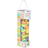 paraply Soft Maxi Bloklar 36 Parça Kız Erkek Çocuk Oyuncak Eğitici Oyuncaklar - Çok Renkli