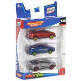 Paraply Speed Racer Road Series Metal Model Araba Seti 3'Lü Kız Erkek Çocuk Oyuncak Eğitici Oyuncaklar