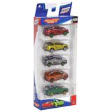 Paraply Speed Racer Road Series Metal Model Araba Seti 5'Li Kız Erkek Çocuk Oyuncak Eğitici Oyuncaklar