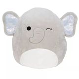 Paraply Squishmallow Gümüş Fil 20Cm Kız Erkek Çocuk Oyuncak Eğitici Oyuncaklar