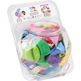 paraply STR-122 Kids Kids Iyiki Doğdun Balon 100LÜ Koli 36 Pk Kız Erkek Çocuk Oyuncak Eğitici Oyuncaklar - Çok Renkli