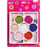 paraply Takı Seti DIY-017 Kız Erkek Çocuk Oyuncak Eğitici Oyuncaklar - Çok Renkli