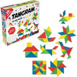 paraply Tangram 28 Parça Kutulu Eğitici Oyuncak Kız Erkek Çocuk Oyuncak Eğitici Oyuncaklar - Çok Renkli