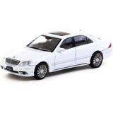 paraply Tarmac Works 1/64 Mercedes-Benz S-Class Wald Alabaster White - Lamley Special Edition Kız Erkek Çocu - Çok Renkli