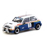 paraply Tarmac Works 1/64 Renault 5 Turbo Rally Costa Brava 1985 #11 Kız Erkek Çocuk Oyuncak Eğitici Oyuncak - Çok Renkli
