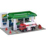 paraply Teamsterz Service Station Petrol Istasyonu Seti Kız Erkek Çocuk Oyuncak Eğitici Oyuncaklar - Çok Renkli