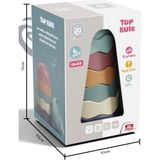 paraply Top Kule 6 Parça Kız Erkek Çocuk Oyuncak Eğitici Oyuncaklar - Çok Renkli
