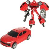 paraply Transformer Police Robotları Kız Erkek Çocuk Oyuncak Eğitici Oyuncaklar - Çok Renkli