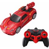 paraply Transforming Robot Racer Uzaktan Kumandalı Sesli ve Işıklı Robotlar Kız Erkek Çocuk Oyuncak Eğitici - Çok Renkli