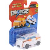 paraply Transracers Dönüşen Arabalar Ambulans / Jip Kız Erkek Çocuk Oyuncak Eğitici Oyuncaklar - Çok Renkli