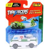 paraply Transracers Dönüşen Araçlar Askeri Araçlar Yayın Aracı / Ambulans Kız Erkek Çocuk Oyuncak Eğitici Oy - Çok Renkli