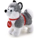 paraply Trudi Peluş Husky 15CM Kız Erkek Çocuk Oyuncak Eğitici Oyuncaklar - Çok Renkli