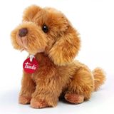 Paraply Trudi Peluş Toy Poddle Oliver Oturan Köpek 20Cm Kız Erkek Çocuk Oyuncak Eğitici Oyuncaklar