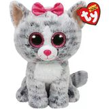 Paraply Ty Beanie Boo´S Kiki Kedi Peluş 25Cm Kız Erkek Çocuk Oyuncak Eğitici Oyuncaklar