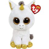 paraply Ty Beanie Boos Peluş Beyaz Unicorn Pegasus 25CM Kız Erkek Çocuk Oyuncak Eğitici Oyuncaklar - Çok Renkli