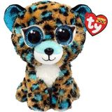 paraply Ty Beanie Boos Turkuaz Benekli Leopar Peluş Cobalt 15CM Kız Erkek Çocuk Oyuncak Eğitici Oyuncaklar - Çok Renkli