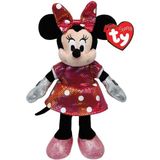 paraply Ty Sparkle Sesli Peluş Minnie Mouse Rainbow 21CM Kız Erkek Çocuk Oyuncak Eğitici Oyuncaklar - Çok Renkli