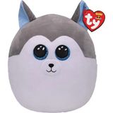 paraply Ty Squishy Beanies Yastık Gri Husky Slush 26CM Kız Erkek Çocuk Oyuncak Eğitici Oyuncaklar - Çok Renkli