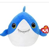 paraply Ty Squishy Beanies Yastık Köpekbalığı Finsley 36CM Kız Erkek Çocuk Oyuncak Eğitici Oyuncaklar - Çok Renkli